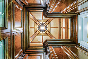 Finely Detailed English Paneled Study